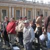 Generalaudienz am Mittwoch auf dem Petersplatz
Warten auf den Heiligen Vater