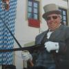Andreas Maurus mit seinem Gespann beim Leonhardiritt