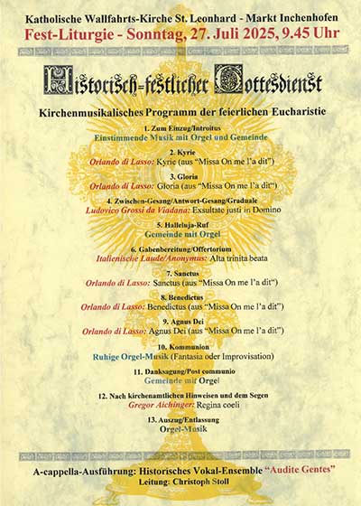 Historischer Gottesdienst