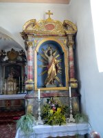 Foto vom rechten Seitenaltar